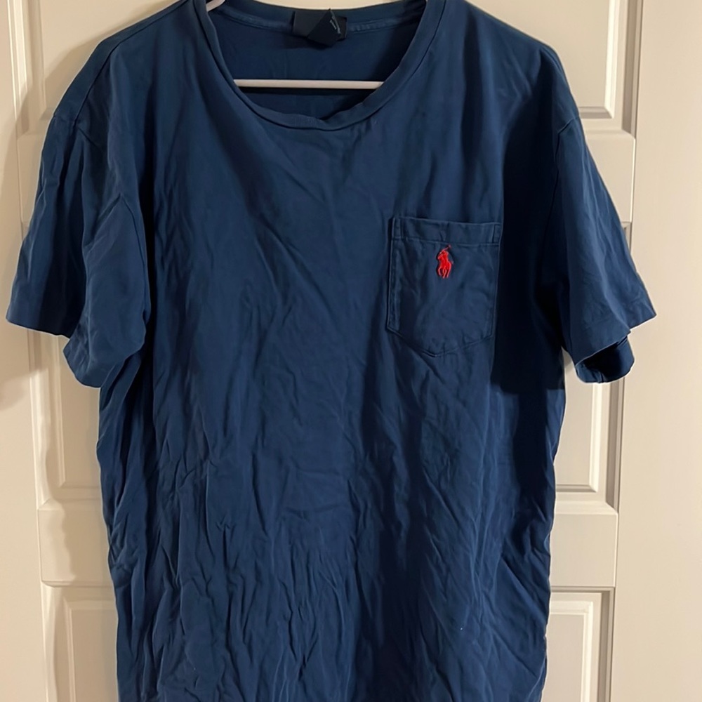 Navy Blue, medium Polo shirt